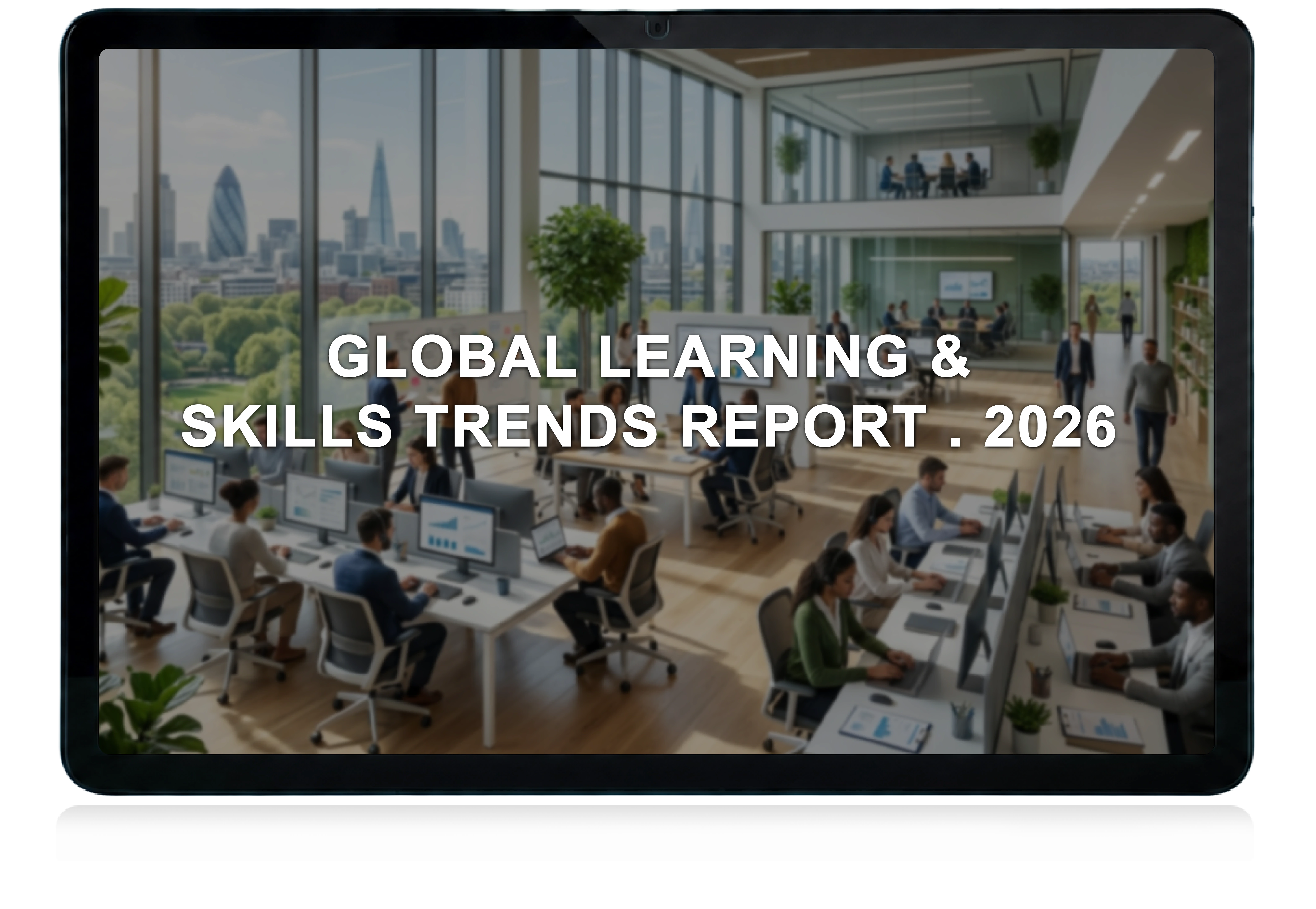Global Learning & Skills Trends Report 2026 Mockup